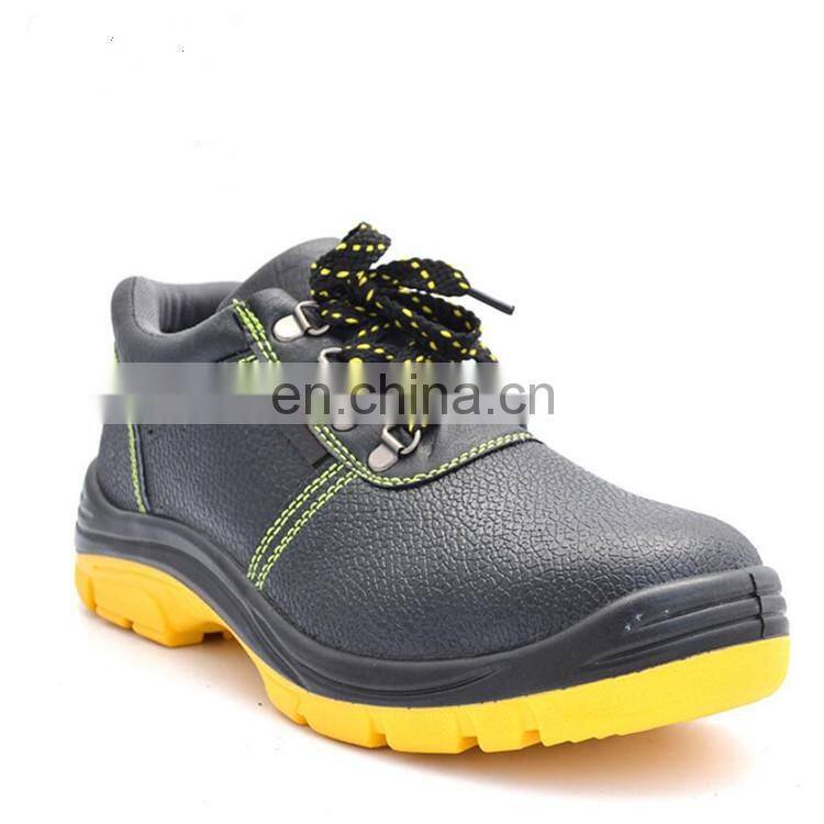 Men popular shoes genuine leather deltaplus safety shoes bangladesh