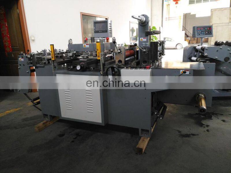 sticker flatbed die cutting machine