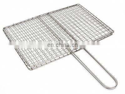 multifunctional Stainless steel camping BBQ Grates maker
