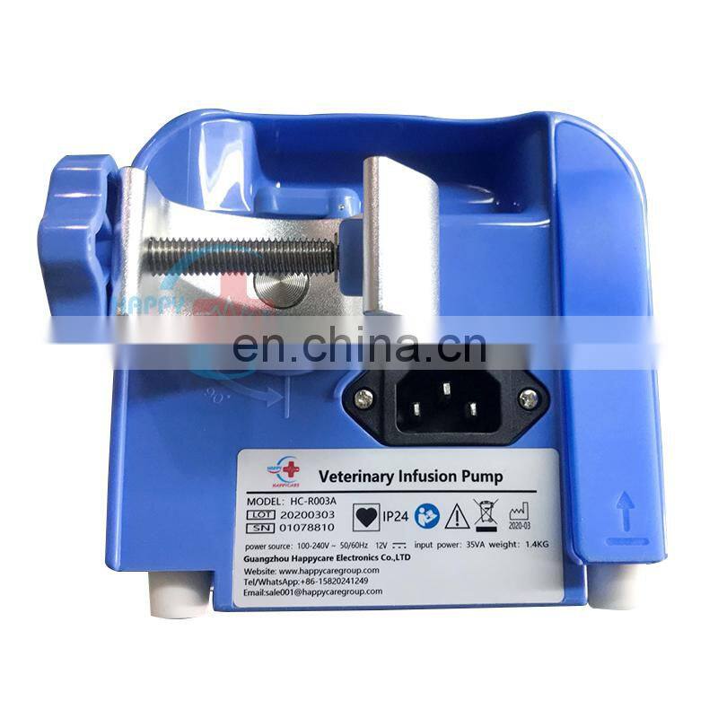 HC--R003A Portable animal use veterinary iv infusion pump for veterinary infusion pump