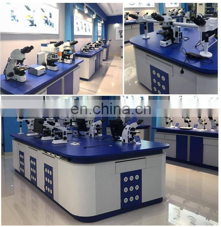 KASON Factory Outlet High Quality Official Store 4X/10X/40X Microscope Student with Coarse and Fine Focus