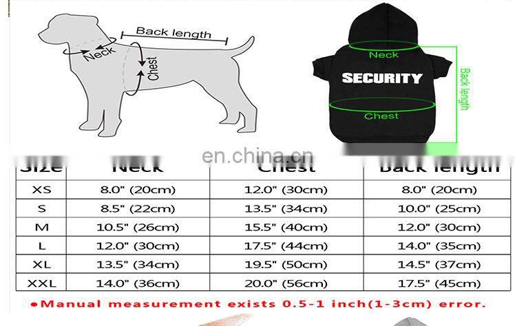2021 Amazon Hot Selling Cheap Price Dog Clothes for Winter Outfits