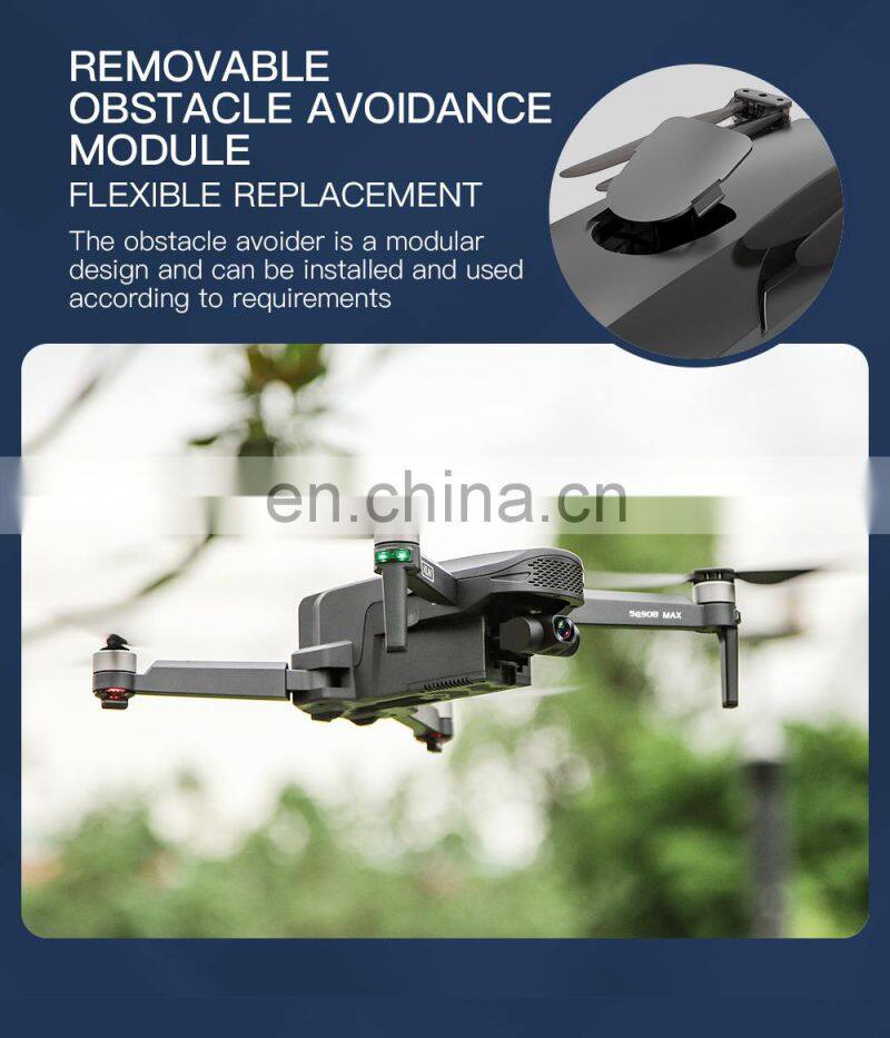 SG908 MAX 3KM 5G 4K HD Camera Foldable Quadcopter drone Obstacle Avoidance Drone Wifi GPS FPV Profesional Dron SG908MAX