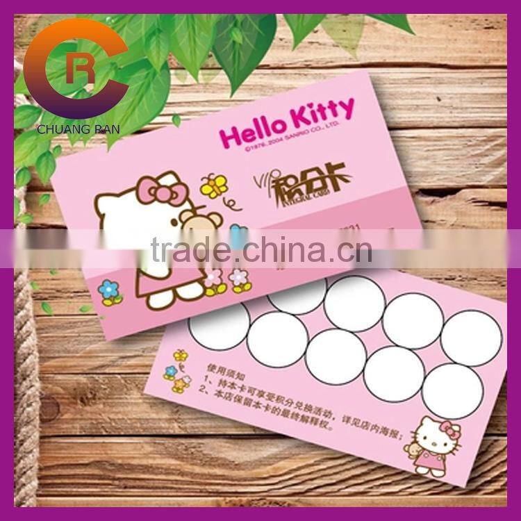 2014 Full printing free design customize paper printed name card