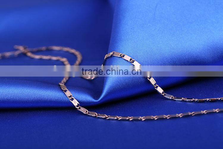 Ornate jewelry chain decorative chain & coffee gold plated necklace