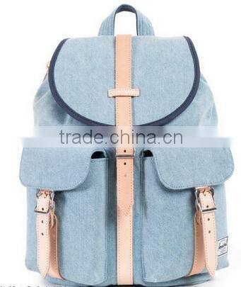 Europ fashion 600D school backpack laptop bag