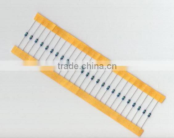 1/4W 1/2W 1W carbon film resistor