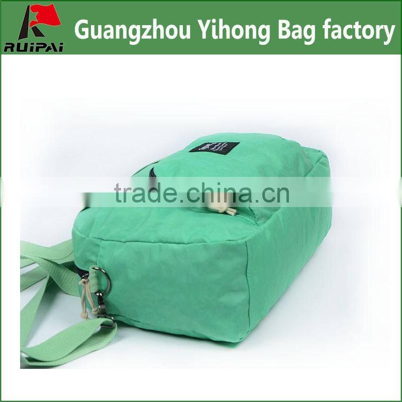 low price canvas travel bag for girls