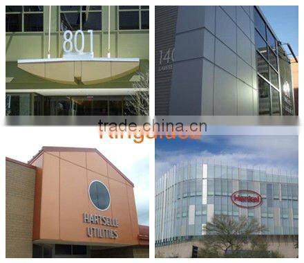 5mm wall cladding aluminum composite panel