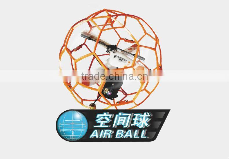 China Manufacture 3 Channels Mini Flying Football with gyroscopte and Infrared transmitter