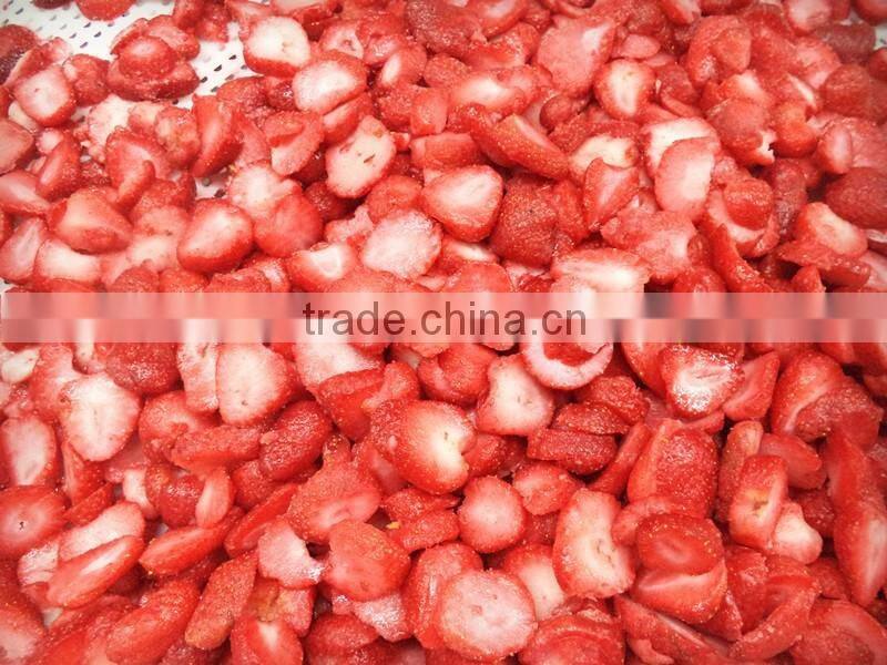 IQF frozen Strawberries diced