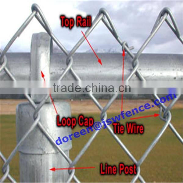Wholesale easily installed diamond security chain link fence