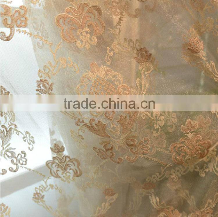 Fashion new quality best sale polyester oem elegant window curtain