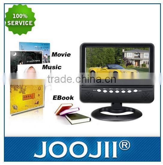 Televisions 9 Inch TFT LCD Color Analog Portable TV With Wide View Angle, Support SD/MMC Card, USB Flash Disk