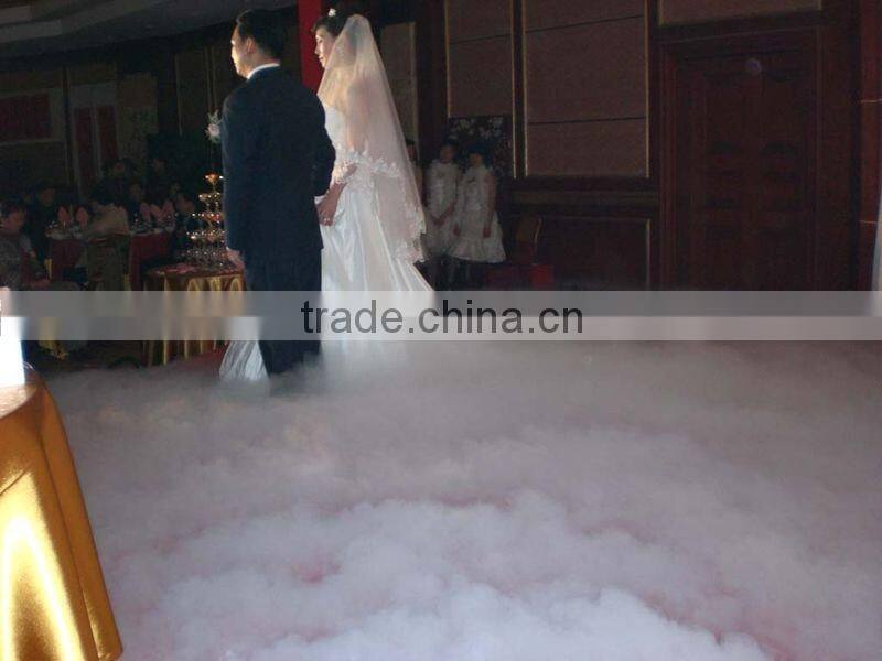 4000w dry ice machine stage low lying smoke effect disco wedding fog effect machine