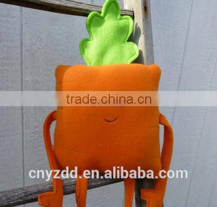 plush carrot toy/Novelty home decor plush carrot toys