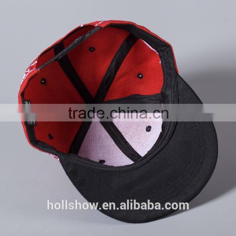 Word Embroidery 6 Panel Men Women Lovers Flat Brim Cheap Snapback Caps