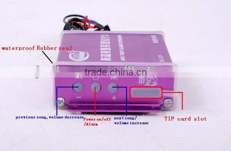 plastic 3inch speaker with motorcycle tuning accessories