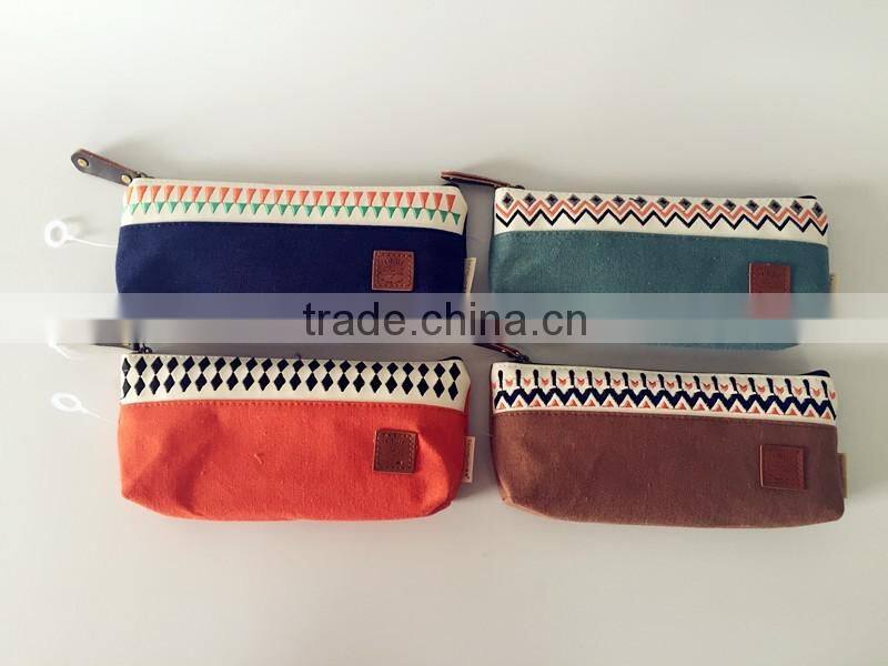 kids pencil case, fashion Promotional soft pencil pouch
