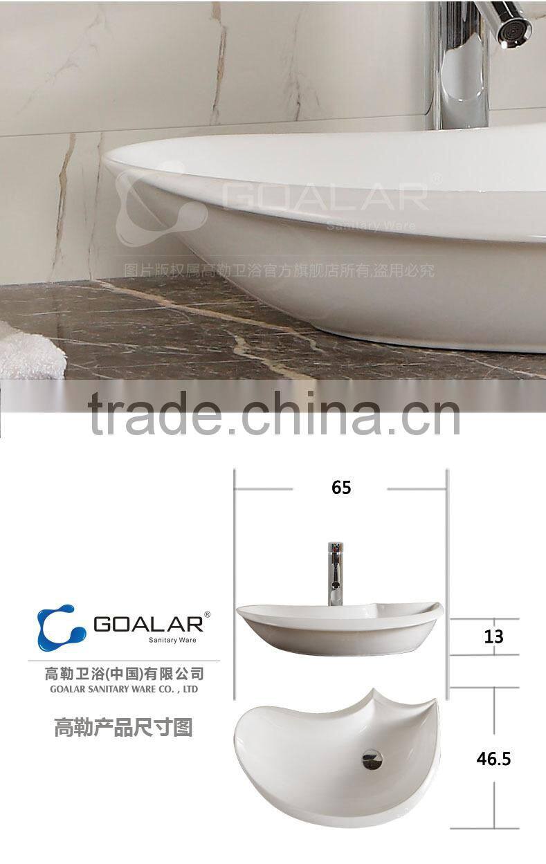 Up-to-date special design art ceramic wash basin