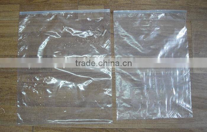 Factory Supplier Plastic Ziplock Bag/Zipper PE Bag Making Machine