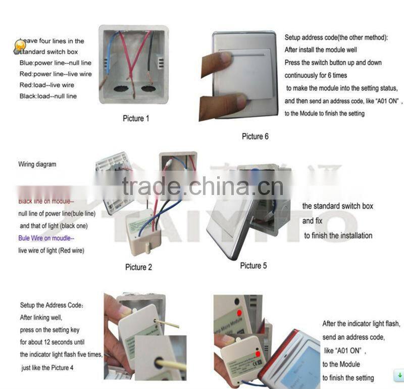 TDXE4202 x10 smart home electric appliance module(Accept OEM&ODM)