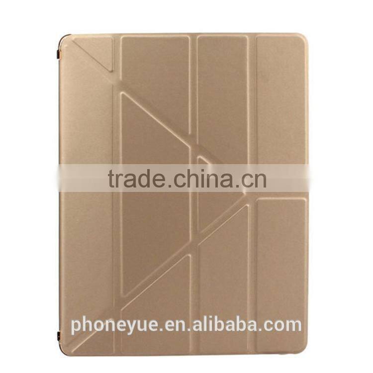 Ultra 4 Shapes Stand Smart Tablet PU Leather Cover Case for iPad 2/3/4