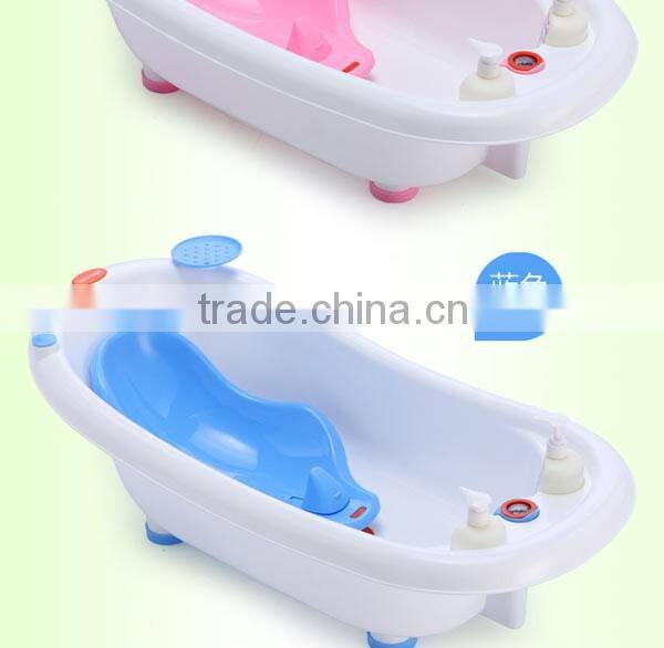 temperature sensing baby bathtub