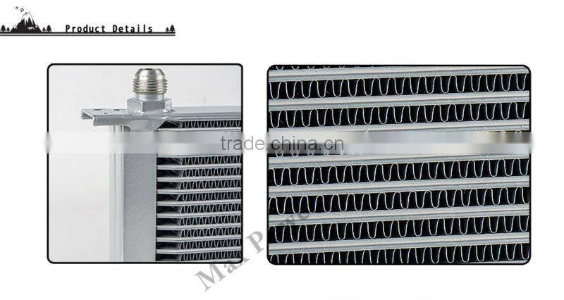 Auto Aluminum Different layers With Different Adapter oil cooler kit Suit for Racing Cars