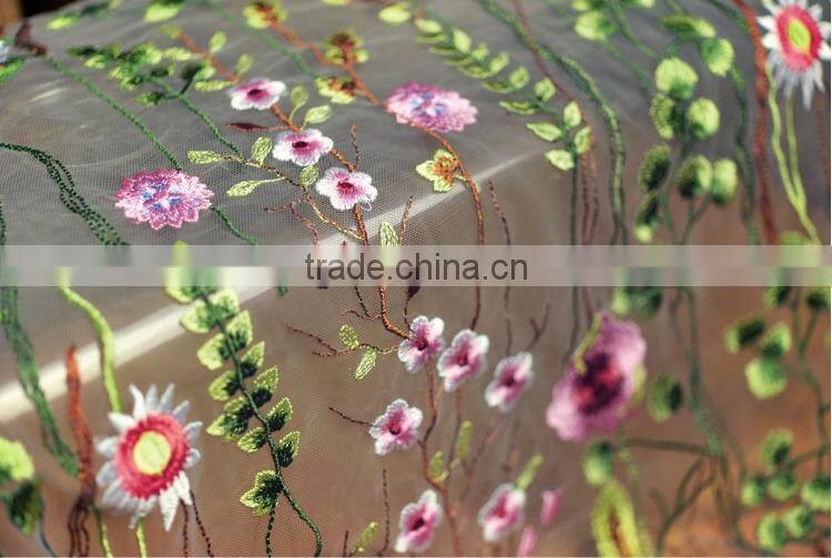 hot sale Lace fabric cloth form factory with best price