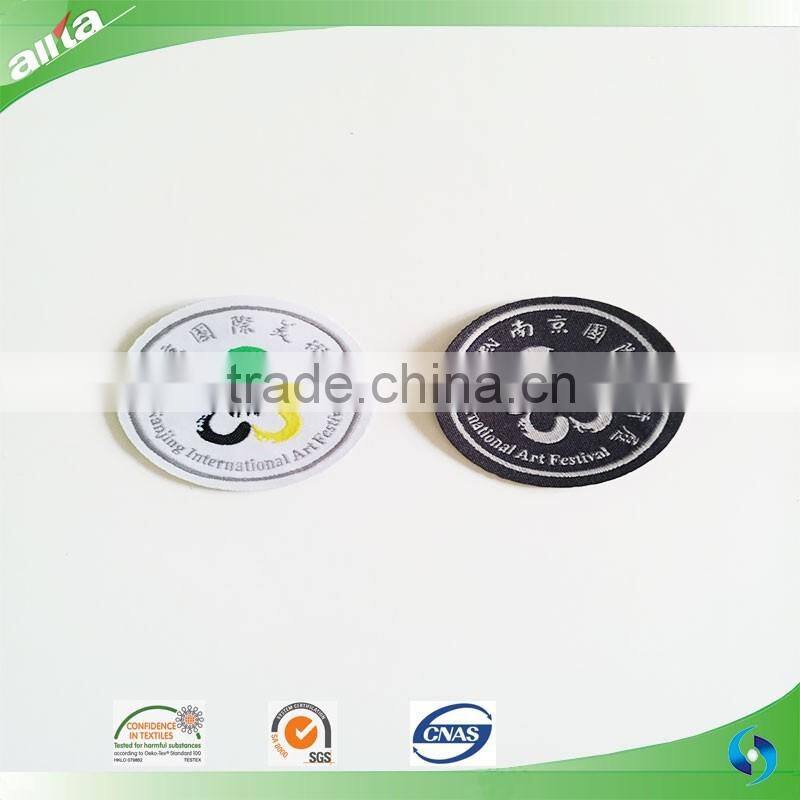 China Factory Custom Iron-on Woven Patch