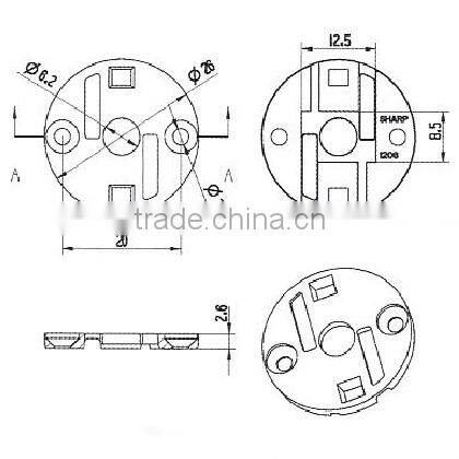 New sharp1208 cob holders in diodes for cob diode