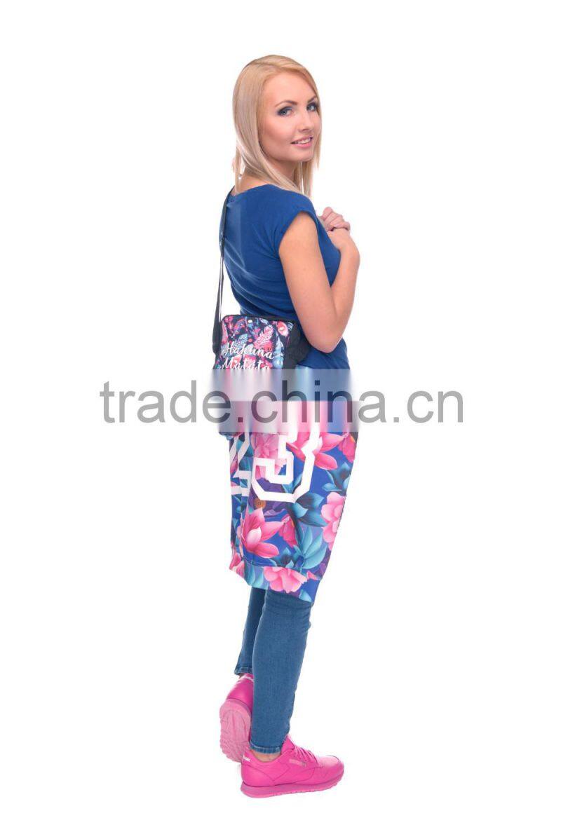 2016 popular custom sublimation shoulder bag handbag with factory