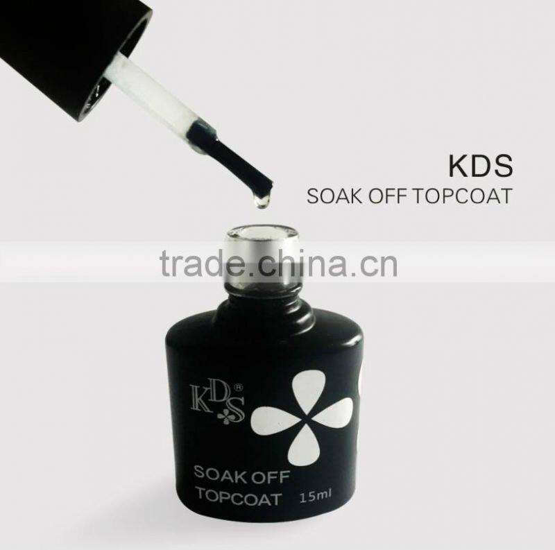 Topcoat /finish gel nail art /UV gel