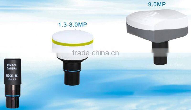 NIB-100F Professional Trinocular Inverted Fluorescent Biological Microscope with camera