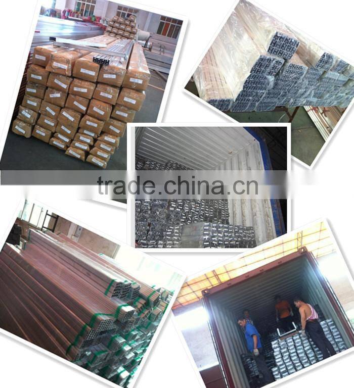 Display showing stand aluminum hanger slatwall insert fitting with MDF board