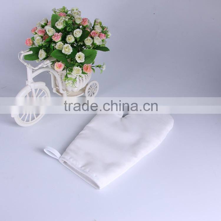 plain white cheap oven glove cooking glove
