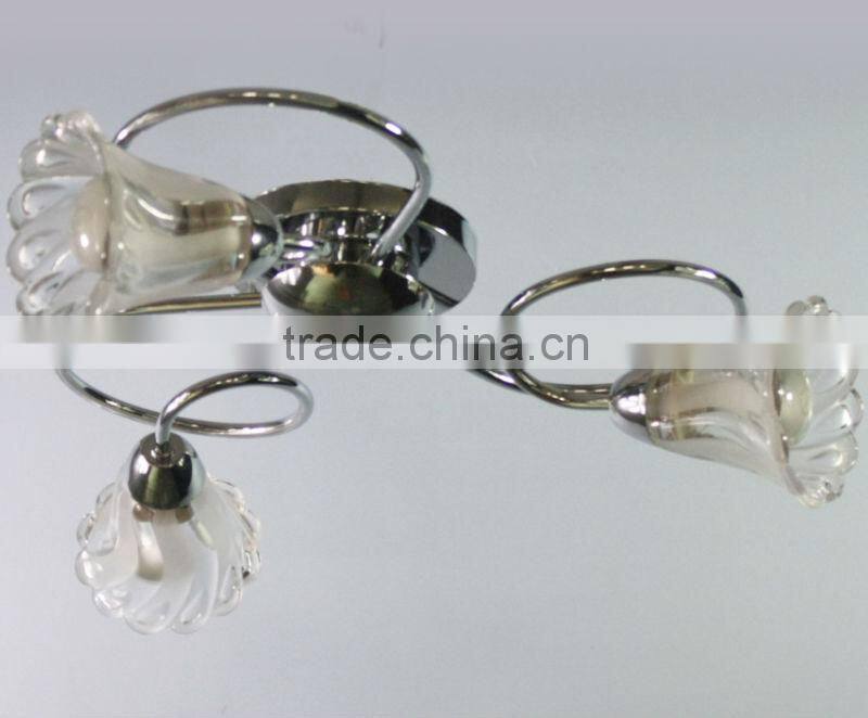 E14 antique murano glass chandeliers flower ceiling light/lamp 10172-5