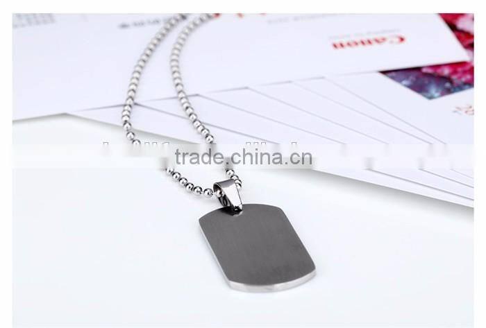 enamel rainbow stainless steel pendant men dog tag