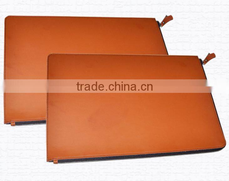 Hot selling high quality felt with leather laptop bag for promotion,cheap designer laptop bags