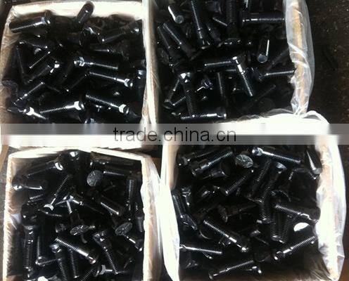 10.9/12.9 grade high tensile track bolt and nut 1/2*1 5/8