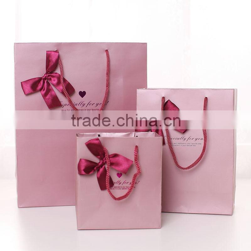 high quality folding paper bag for gift