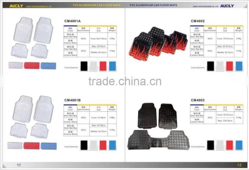 2016 newest design plastic car all season camo floor mats