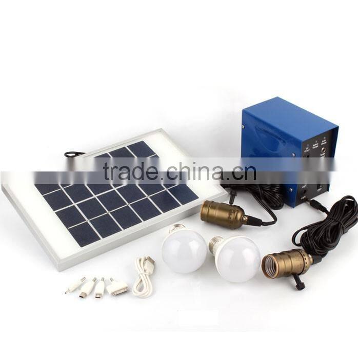 Ultra high efficiency home solar lighting system with more than 15 years' life-span Solar panel