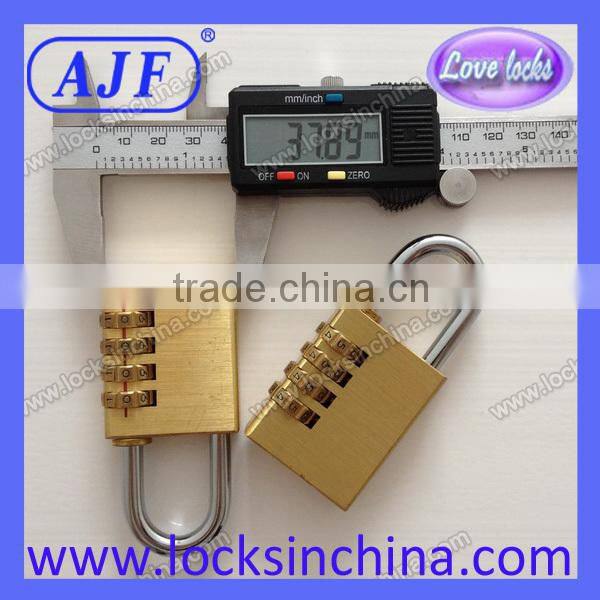 UK or Japanese market- AJF High security and popular gym locker combination lock