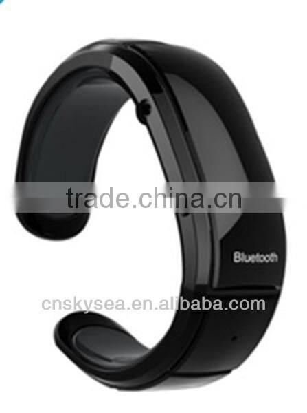 Bluetooth bracelet watch with caller id, fashion watch wifi bracelet bluetooth