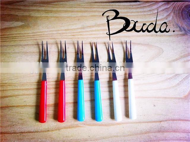 2016 Mini design popular stainless steel wooden handle butter knife BD-BK320