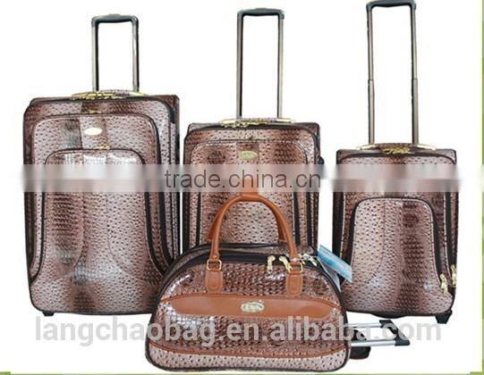 2015 China newest wholesale exported trendy leather handbag for women