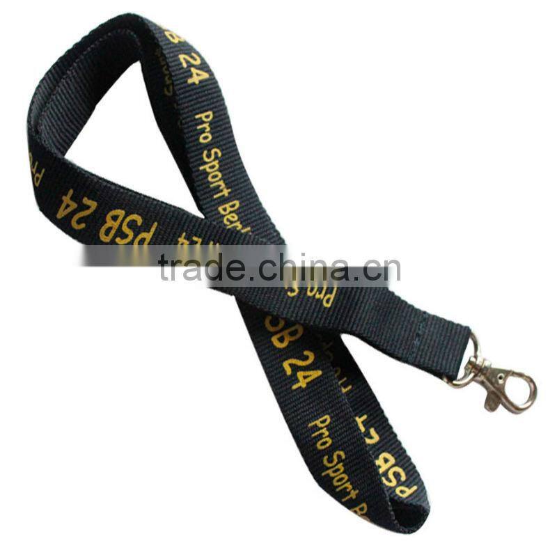 2015 high quality personalised Imprinted Tube Lanyards