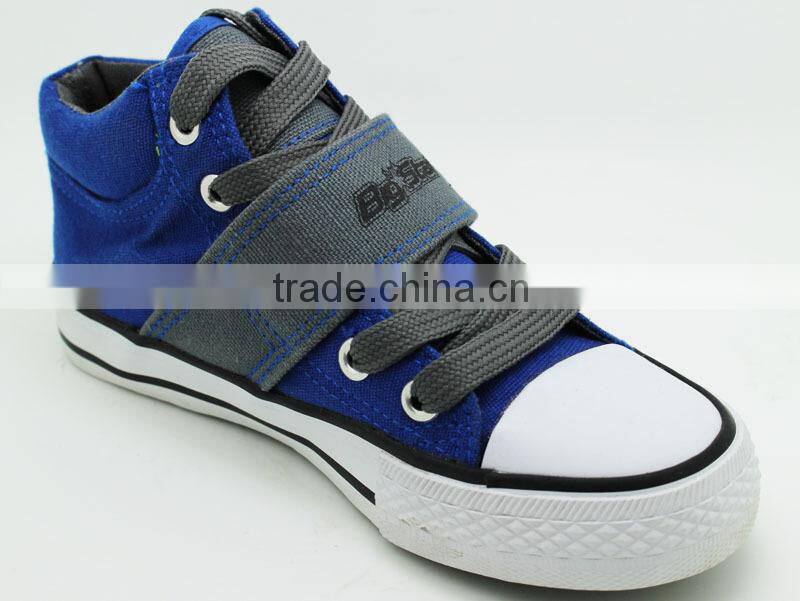 CHINA CASUAL FASHION VELCRO CANVAS SAFETY KID SHOE 2015